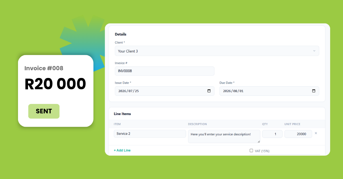 invoicing software for small business in south africa with FundiBill