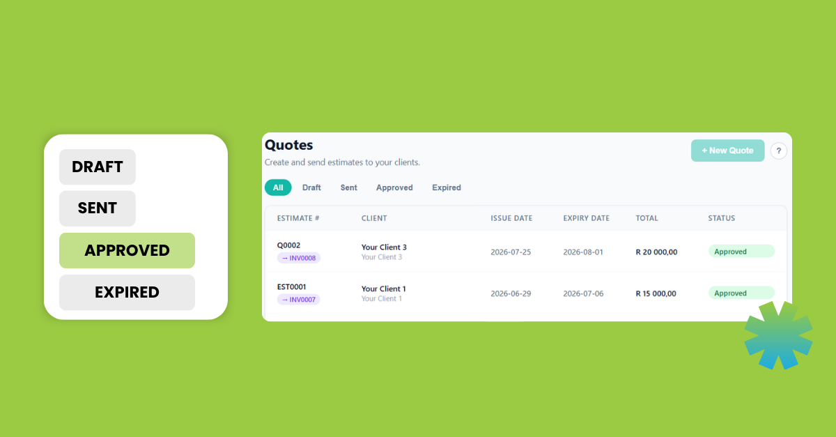 quote software for small businesses in South Africa